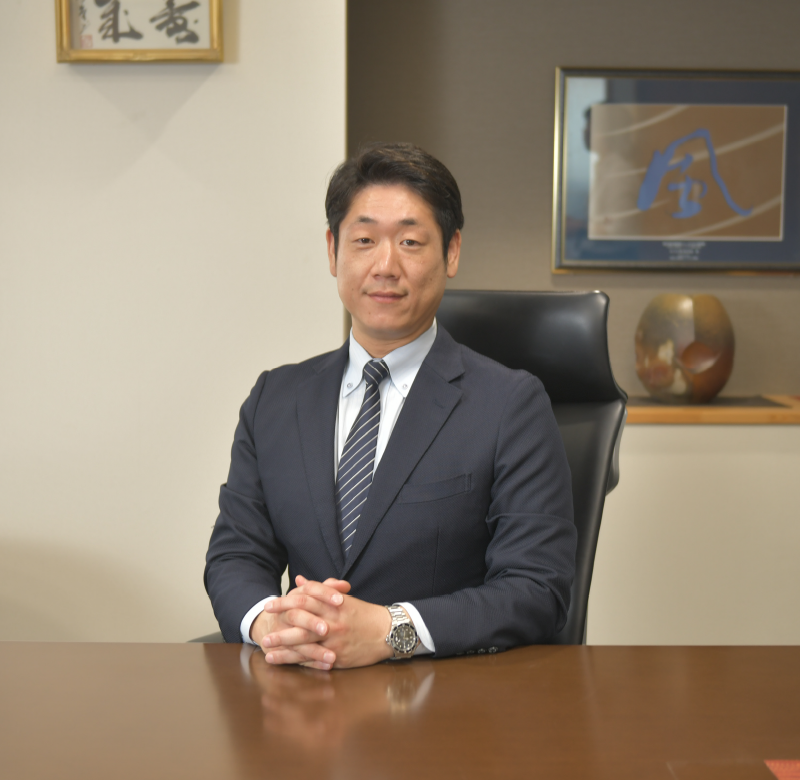 代表取締役社長　松尾健哉